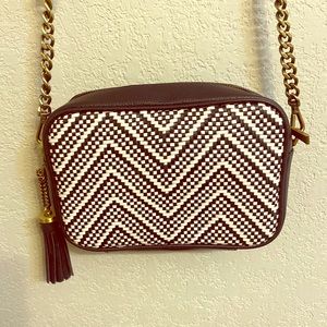 Michael Kors Woven Camera Bag